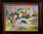 Landscape with a bridge, V. Kolarski